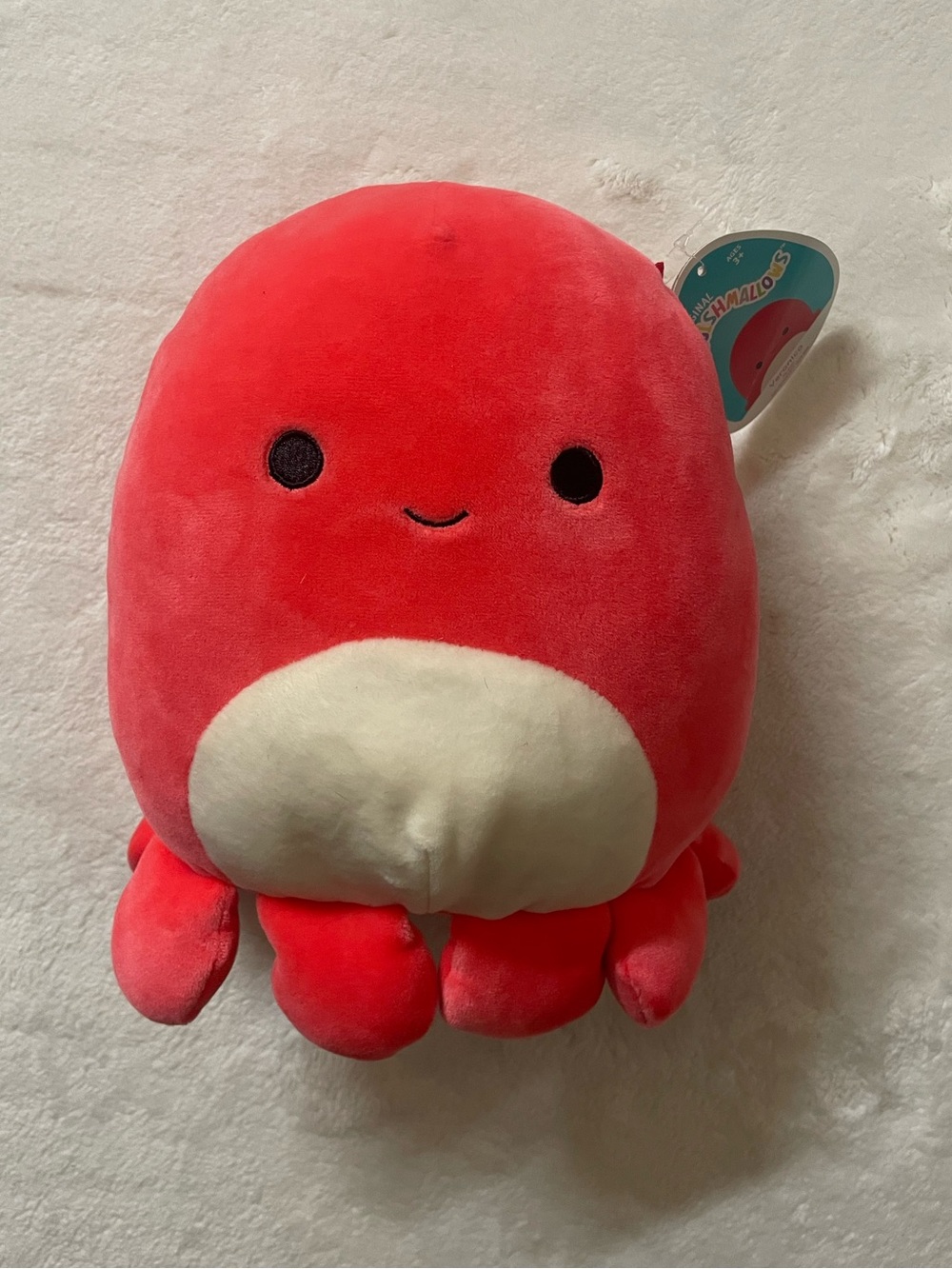 NWT - Squishmallows - Veronica the Red Octopus